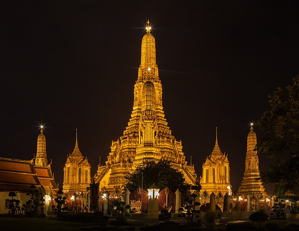 Wat Arun temple in Bangkok, Thailand
