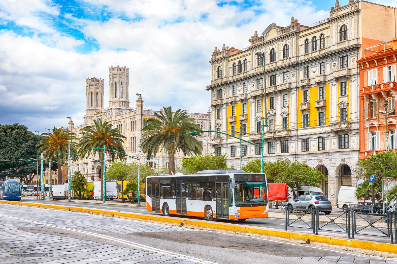 Barcelona city landscape